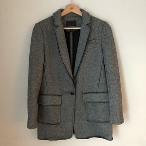 Banana Republic Wool Boyfriend Blazer